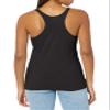 Fifth Sun Classic Skate Women's Fast Fashion Racerback Tank Top, Black Heather, X-Large view 2