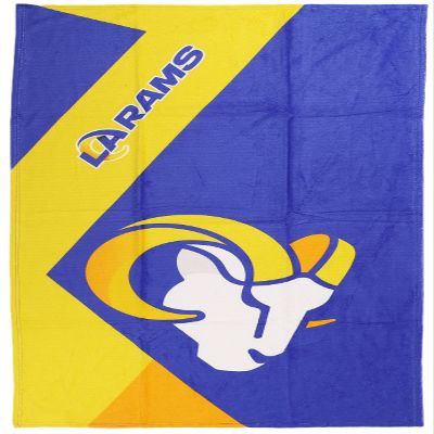 Northwest NFL Los Angeles Rams 30 x 60 Inch Beach Towel, Puzzle Design