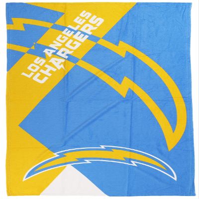 Northwest NFL Los Angeles Chargers 30 x 60 Inch Beach Towel, Puzzle Design