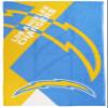 Northwest NFL Los Angeles Chargers 30 x 60 Inch Beach Towel, Puzzle Design view 1