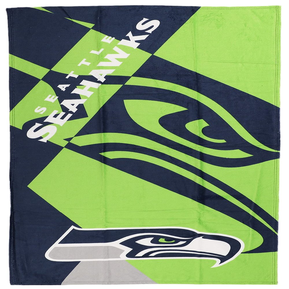 Northwest NFL Seattle Seahawks 30 x 60 Inch Beach Towel, Puzzle Design