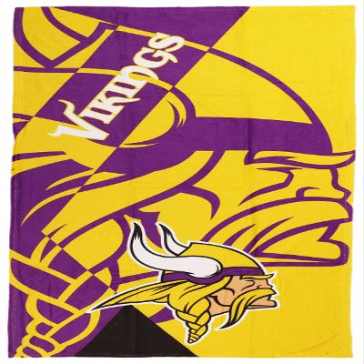 Northwest NFL Minnesota Vikings 30 x 60 Inch Beach Towel, Puzzle Design