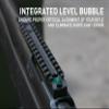 Monstrum Picatinny Rail Mount for Remington 700 Rifles with Integrated Level Bubble | Short Action | 0 MOA view 3