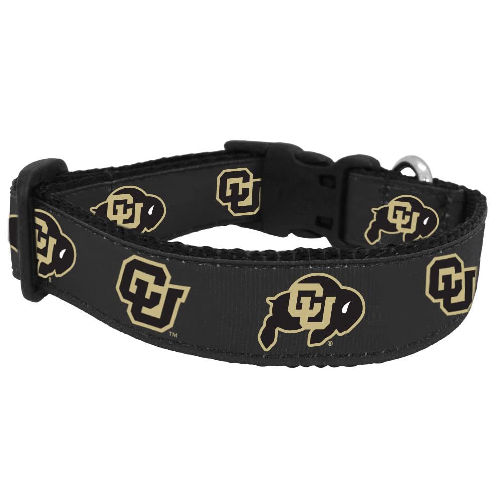 College Dog Collar (Large, Colorado)