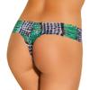 Cosabella Never Say Never Printed Comfie Thong (NEVEP0343),L/XL,Aggie view 2