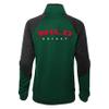 Outerstuff NHL Girls' Youth (7-16) Full Zip Face Off Jacket, Minnesota Wild X-Large (16) view 2