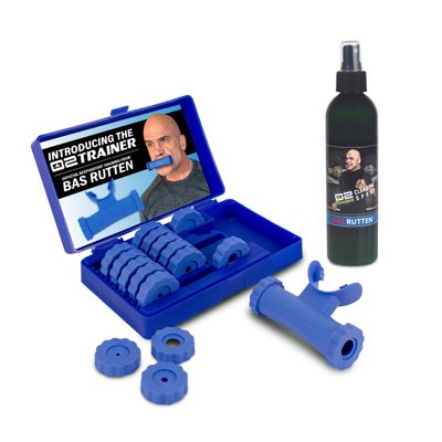 Bas Rutten The O2Trainer (Blue) and O2Trainer Cleaning Spray Bundle