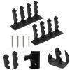 BESPORTBLE 4pcs Wall Hanger Bracket Holder for Bow Arrows Easy to Install Decorative Display Rack with Screws Design for Living Room Bedroom Use view 2