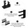 BESPORTBLE 4pcs Wall Hanger Bracket Holder for Bow Arrows Easy to Install Decorative Display Rack with Screws Design for Living Room Bedroom Use view 3