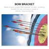 BESPORTBLE 4pcs Wall Hanger Bracket Holder for Bow Arrows Easy to Install Decorative Display Rack with Screws Design for Living Room Bedroom Use view 4