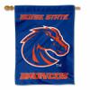 Boise State Broncos Wordmark Double Sided House Banner Flag view 1
