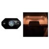 Black Oak Rock Accent Light - Amber - Black Housing view 1