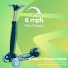 Rydon Corp Rydon Racer 5MPH Top Speed, 1.8 Mile Range, 80W Motor, 80lbs Max Weight, Foot Brake, Ideal Training Scooter for Children, 5 Years and Older, Blue (RYD-SKD-BLU) view 3