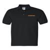 ALLNTRENDS Popeyes Men's Polo T Shirt Embroidered Food Shirt (L, Black) view 1