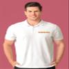 ALLNTRENDS Popeyes Men's Polo T Shirt Embroidered Food Shirt (L, Black) view 2
