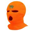 Just Dunk It Ski Mask Embroidered Basketball Three Hole Mask Graphic Balaclava (Orange) view 1