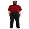 Ovidis Daytime Dementia Clothing - Alzheimers Anti-Strip Jumpsuit - Onesie for Elderly Men - Charly Red XL view 2