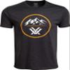 Vortex Men's Three Peaks Short Sleeve Shirts (US, Alpha, Small, Regular, Regular, Charcoal Heather) view 1