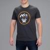 Vortex Men's Three Peaks Short Sleeve Shirts (US, Alpha, Small, Regular, Regular, Charcoal Heather) view 2