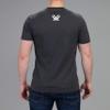 Vortex Men's Three Peaks Short Sleeve Shirts (US, Alpha, Small, Regular, Regular, Charcoal Heather) view 3
