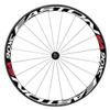 Scakbyer Reflective Stickers for Bike Wheel, 8PCS Safety Night Riding Bicycle Reflector Tape Decal Set - White + Red view 3