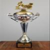 Same Day Awards Touring Motorcycle Trophy Cup  21 Inch Polaris Cup  Custom Engraved Motorcycle Racing Award with Marble Base for Biker Recognition Dirt Bike and Motocross Championships view 3
