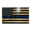 Concealment End Table (Blue Line) view 1