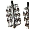 Double Flat Twisted Bicycle Pedals 1/2" Spindle Chrome Cruiser Lowrider Bikes view 2