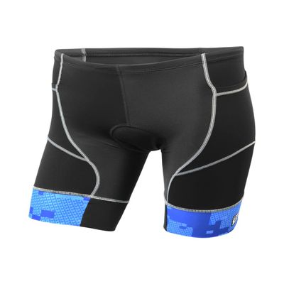 De Soto Men's Riviera Tri Short (RTS3) (Royal Camouflage, Small)