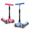 LOL-FUN Toddler Scooter for Kids Ages 3-12 Years Old Boy Girl - Bundle Blue & Pink view 1