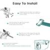 ALIENSX Cooler Tie Down Kit, Tie Down Straps for RTIC YETI Coolers, Cam Buckle Lashing Straps, Secure to Boats, Trailers, Trucks, ATVs and More, Prevent from Slipping (Blue) view 3