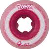53mm Ricta Wheels John Shanahan Crystal Cores Clear Metallic Red Skateboard Wheels - 95a with Viper Strike 8mm Precision ABEC 7 Skateboard Bearings - Bundle of 2 items view 2