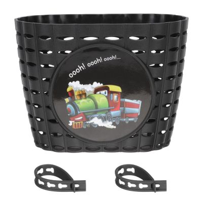 Boy Girl Bike Front Basket Plastic Storage Container for Boys and Girls Easy to Install Compatible Standard for and Everyday Use