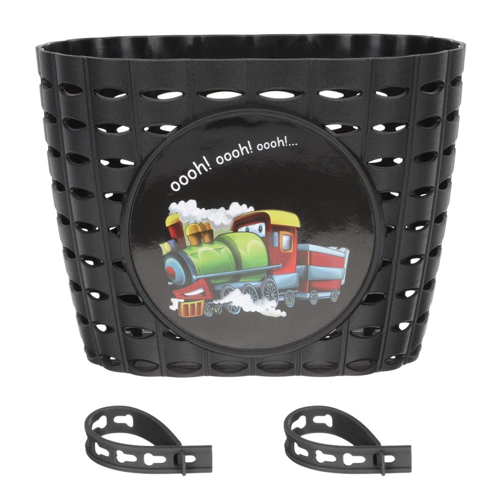 Boy Girl Bike Front Basket Plastic Storage Container for Boys and Girls Easy to Install Compatible Standard for and Everyday Use