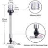 Young Marine 25 inch 3-NM Navigation Anchor Lights All Round 360 White LED with Stainless Steel Bracket, 12-24V view 2