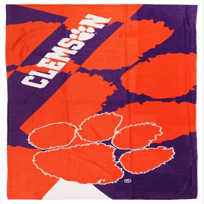 Northwest Clemson Tigers 30 x 60 Inch Beach Towel, Puzzle Design