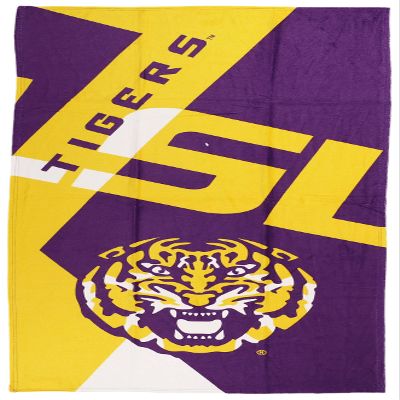 Northwest LSU Tigers 30 x 60 Inch Beach Towel, Puzzle Design