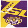 Northwest LSU Tigers 30 x 60 Inch Beach Towel, Puzzle Design view 1