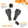 Bonbo Hex Bolts Fit for Bars of Olympic, Curl Bars, Tricep, Dumbbell(2-Pack) view 2
