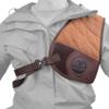 Ambidextrous Shooting Recoil Field Shields, Solid Fit and Thick Padding for Outdoor, Range, Shooting and Hunting (Lefty Handed - Coffee) view 1