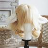 CoBtee Kawaii Lamb Ear Hairpin Edge clip Sheep Pink Ear Lolita Accessories Cosplay Prop Party Hallowmas A pair (white/Edge clip) view 2
