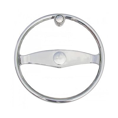 Schmitt & Ongaro Marine Products 50003 Schmitt & Ongaro - Ongaro Wheel - 15.5 W/knob for 3/4 Teleflex Tapered Shaft