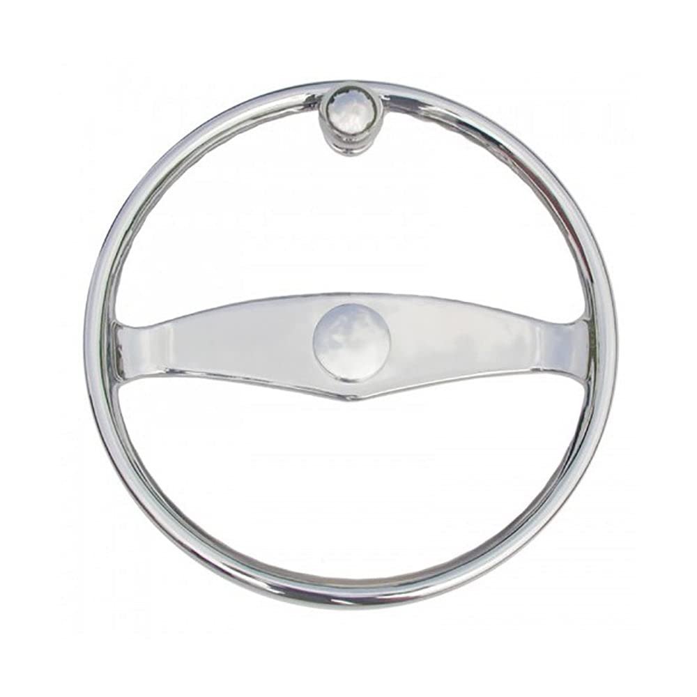 Schmitt & Ongaro Marine Products 50003 Schmitt & Ongaro - Ongaro Wheel - 15.5 W/knob for 3/4 Teleflex Tapered Shaft