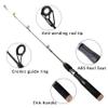 Aventik Ultralight Ice Fishing Rod and Reel Combo 26/28/30/32 inch Medium Light Fast Action Multi-Species Ice Fishing Combos for Walleye Perch Panfish (Hollow Rod(Only Rod), 26'') view 2