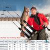 Aventik Ultralight Ice Fishing Rod and Reel Combo 26/28/30/32 inch Medium Light Fast Action Multi-Species Ice Fishing Combos for Walleye Perch Panfish (Hollow Rod(Only Rod), 26'') view 4