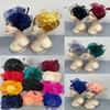 Latest Big Flower Beanie Head Wrap African Arab Muslim Turban Hat Women Hijabs Hair Accessories Cap Already Made 12pcs/Pack view 2