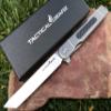 Solid Titanium Handle EDC Pocket Folding Knife! D2 Steel Blade! Includes Sheath! (Tatsu Standard) view 1