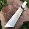Solid Titanium Handle EDC Pocket Folding Knife! D2 Steel Blade! Includes Sheath! (Tatsu Standard) view 3