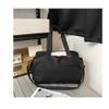 Bestgift Unisex gym bag travel makeup bag travel bag for men travel storage bag Black view 2