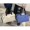 Bestgift Unisex gym bag travel makeup bag travel bag for men travel storage bag Black view 4